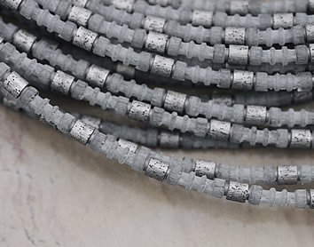 Filo Diamantato Scanalato per il taglio pietra